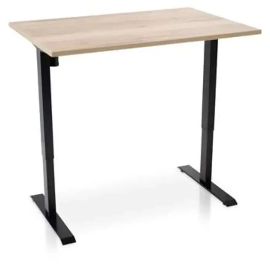 MRC EASY elektrisch ARBO zit-sta bureau - 120x80 cm - robuust eiken