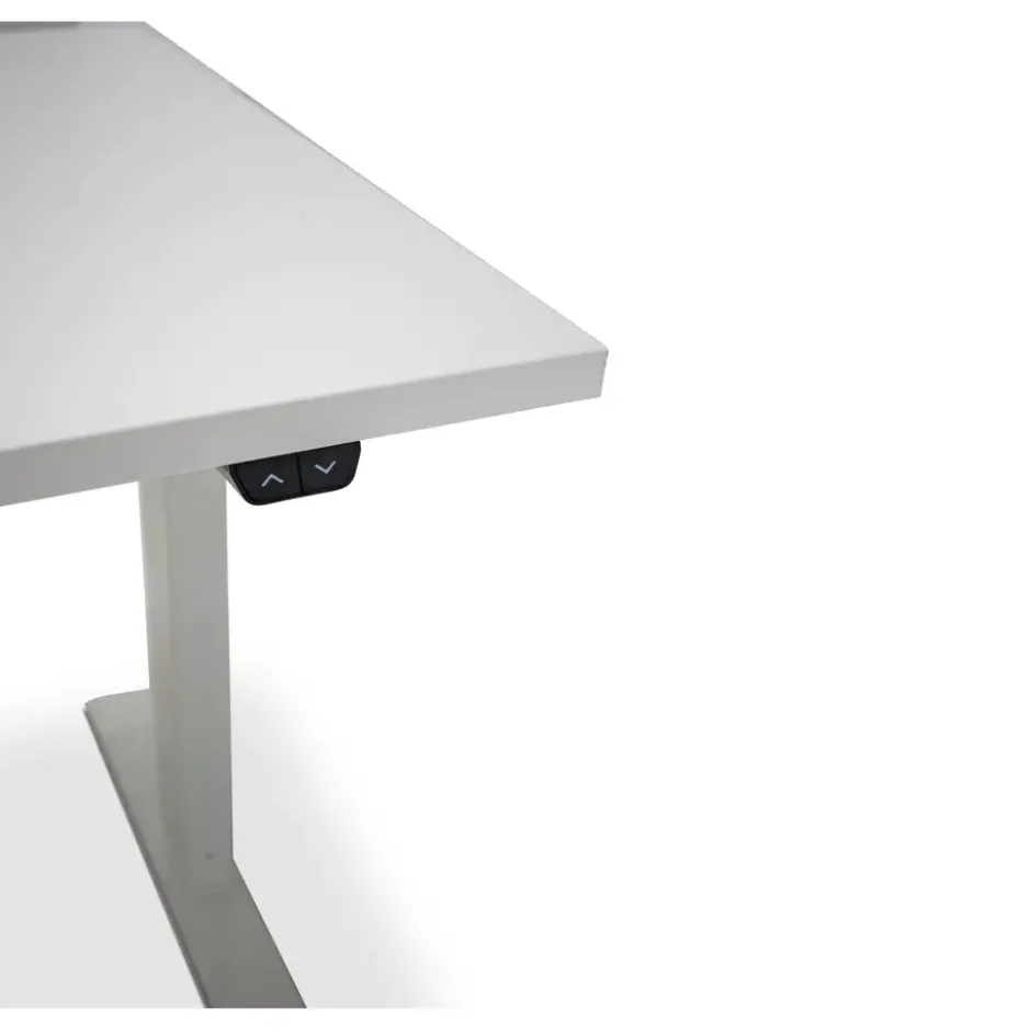 MRC EASY elektrisch ARBO zit-sta bureau - 160x80cm - wit - wit
