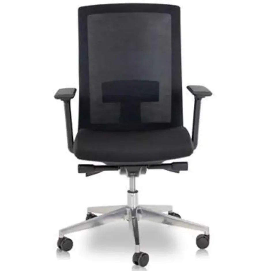 MRC EASY Set - Zit-sta bureau + bureaustoel - 160x80 - robuust eiken