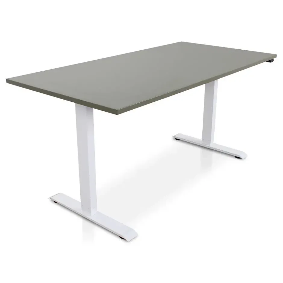 MRC EASY Zit-Sta Bureau – Elektrisch Verstelbaar – 160x80 cm – Blad Forest Green