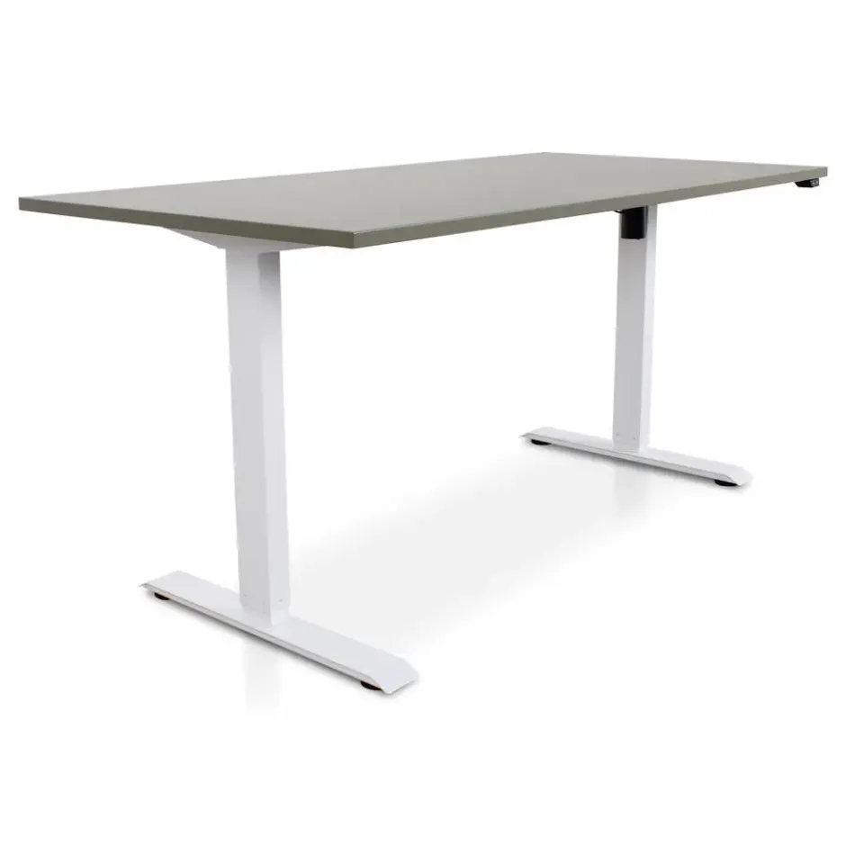 MRC EASY Zit-Sta Bureau – Elektrisch Verstelbaar – 160x80 cm – Blad Forest Green