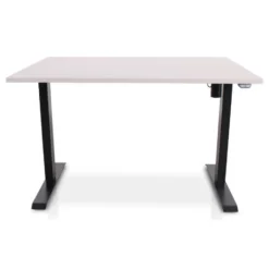 MRC EASY Zit-Sta Bureau – Elektrisch Verstelbaar – 120x80 cm – Blad Sand Grey
