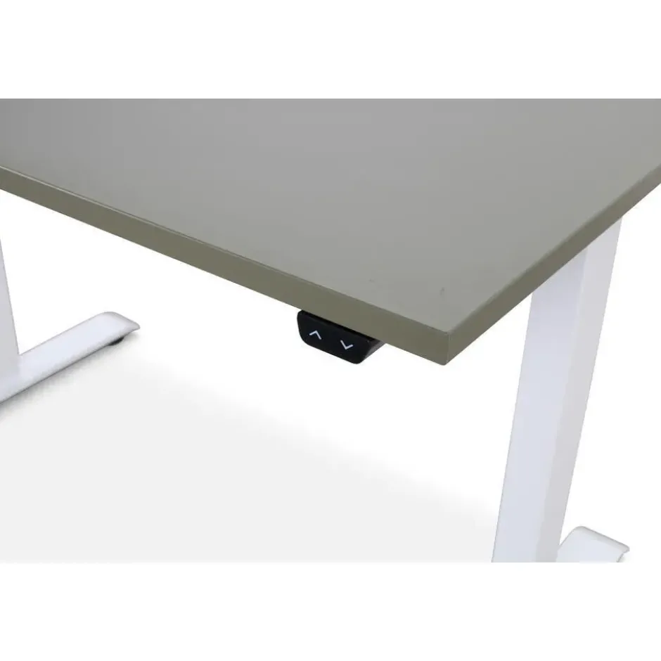 MRC EASY Zit-Sta Bureau – Elektrisch Verstelbaar – 140x80 cm – Blad Forest Green