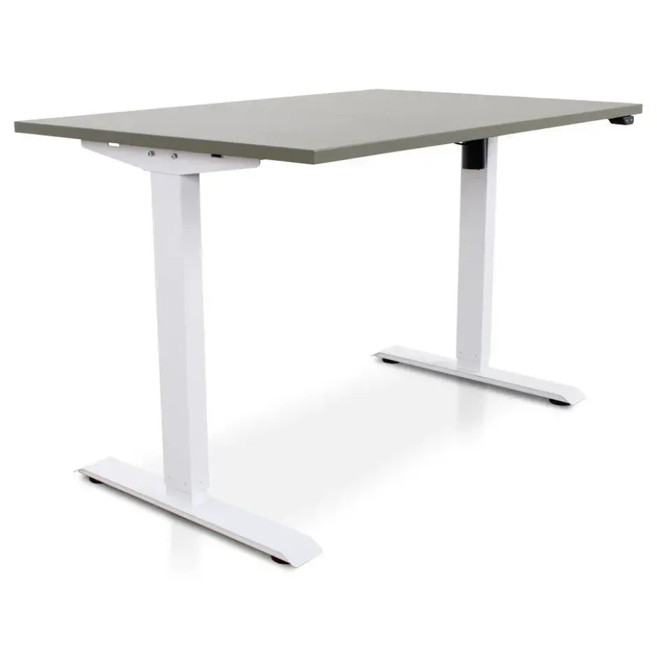 MRC EASY Zit-Sta Bureau – Elektrisch Verstelbaar – 140x80 cm – Blad Forest Green