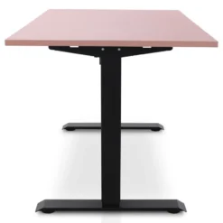 MRC EASY Zit-Sta Bureau – Elektrisch Verstelbaar – 120x80 cm – Blad Dusty Rose
