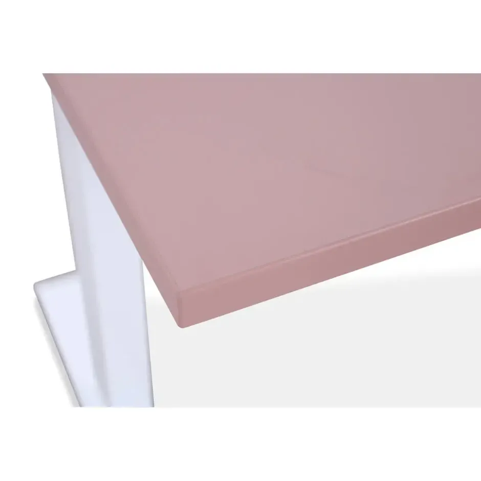 MRC EASY Zit-Sta Bureau – Elektrisch Verstelbaar – 160x80 cm – Blad Dusty Rose