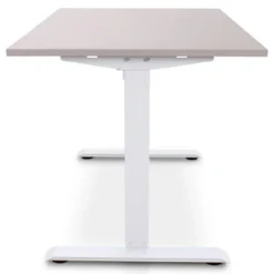MRC EASY Zit-Sta Bureau – Elektrisch Verstelbaar – 140x80 cm – Blad Sand Grey