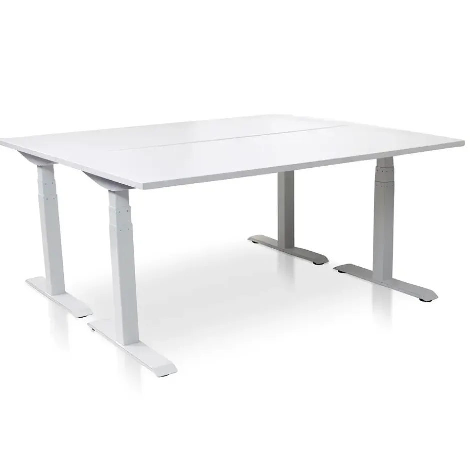 MRC PRO elektrisch ARBO zit-sta bureau - 180x80 cm - wit