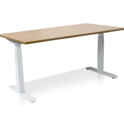 MRC PRO elektrisch ARBO zit-sta bureau 120x80 cm robuust eiken