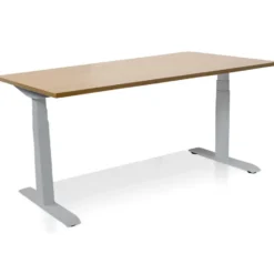 MRC PRO elektrisch ARBO zit-sta bureau - 180x80 cm - havanna
