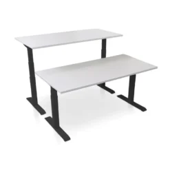 MRC PRO elektrisch ARBO zit-sta bureau - 180x80 cm - wit