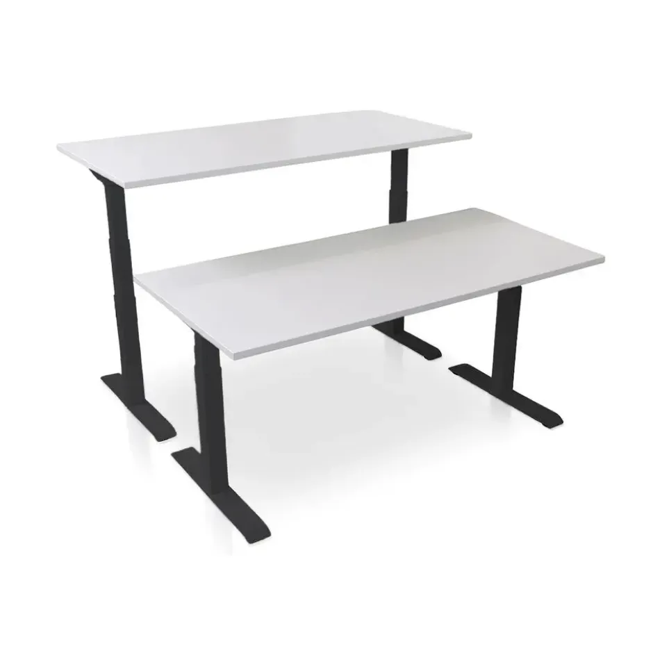 MRC PRO elektrisch ARBO zit-sta bureau - 180x80 cm - wit