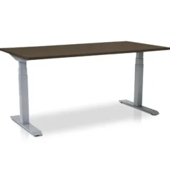 MRC PRO elektrisch ARBO zit-sta bureau - 180x80 cm - bruin eiken