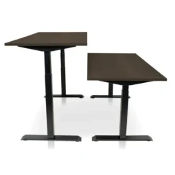 MRC PRO elektrisch ARBO zit-sta bureau - 180x80 cm robuust eiken