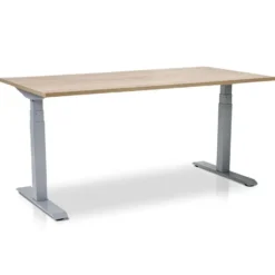 MRC PRO elektrisch ARBO zit-sta bureau - 160x80 cm - midden eiken