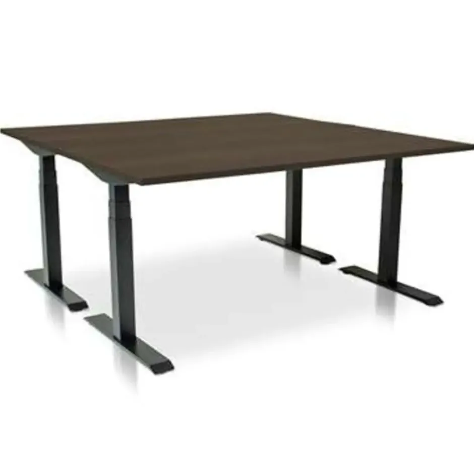MRC PRO-L 2.0 elektrisch ARBO zit-sta bureau - 180x80 - bruin eiken
