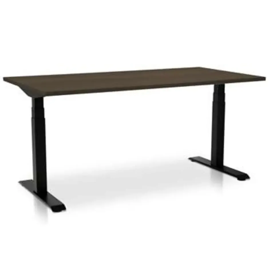 MRC PRO-L 2.0 elektrisch ARBO zit-sta bureau - 180x80 - bruin eiken