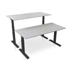 MRC PRO-L 2.0 elektrisch ARBO zit-sta bureau - 160x80 - grijs