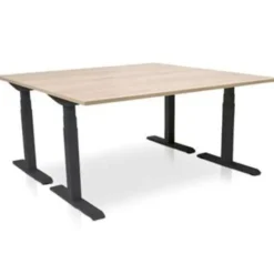 MRC PRO-L 2.0 elektrisch ARBO zit-sta bureau - 160x80 - midden eiken