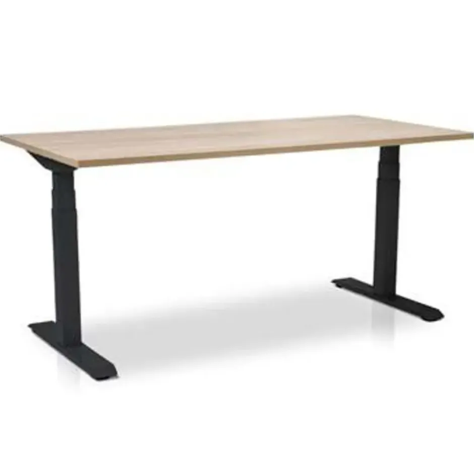 MRC PRO-L 2.0 elektrisch ARBO zit-sta bureau - 160x80 - midden eiken