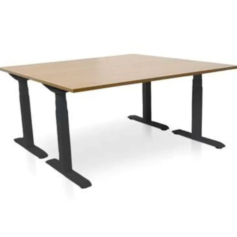 MRC PRO-L 2.0 elektrisch ARBO zit-sta bureau - 140x80 - havanna