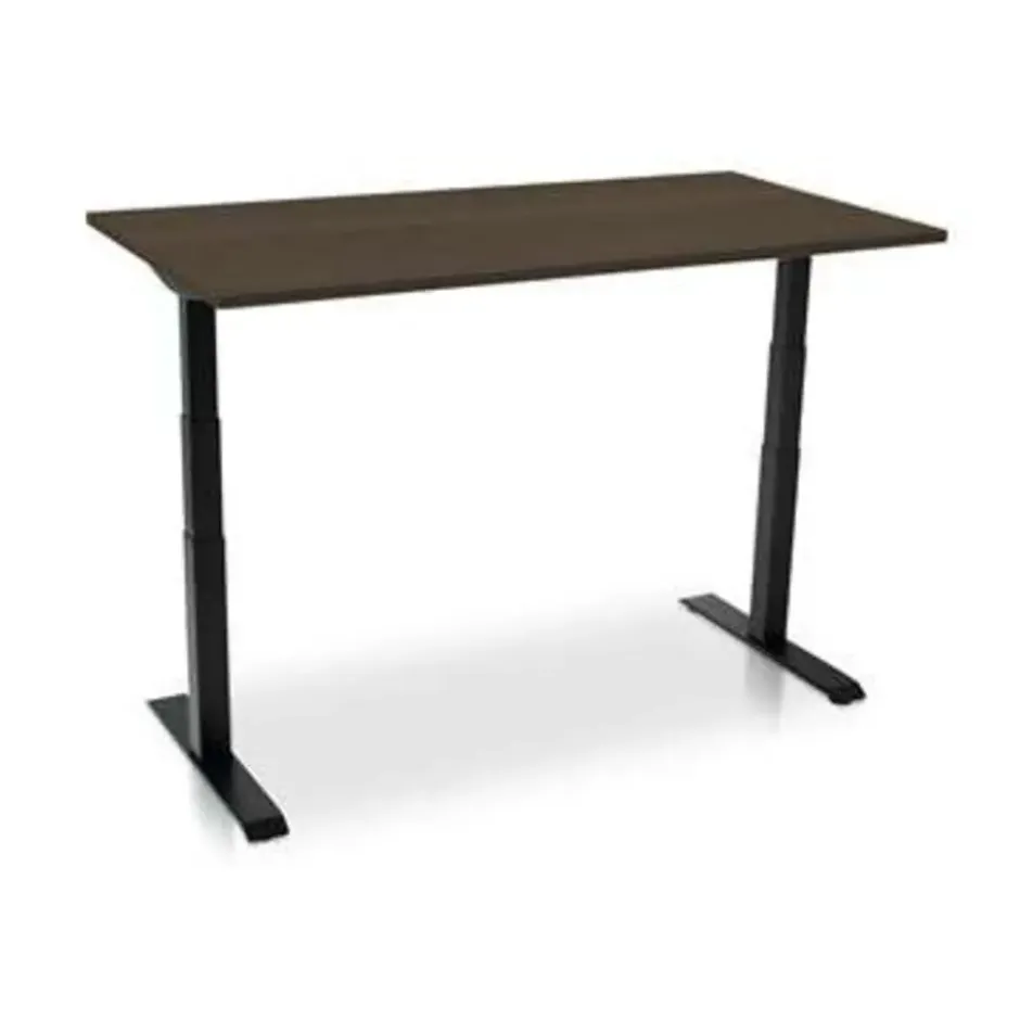 MRC PRO-L 2.0 elektrisch ARBO zit-sta bureau - 120x80 - bruin eiken