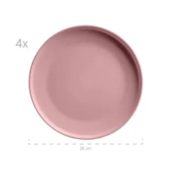 Mäser Alenia Serviesset 16-delig Roze - 4 Personen