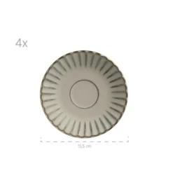 Mäser Ontbijtset CONFINO 12-delig - Beige - Steengoed