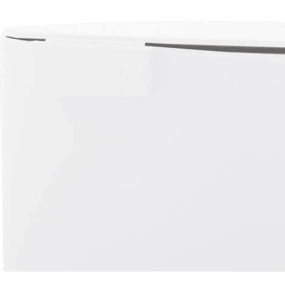 MSV badkamer/toilet pedaalemmer - wit - 3L - 15 x 27 cm