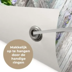 MuchoWow Tuinposter 80x120cm Doorkijk Bos Stenen Lente