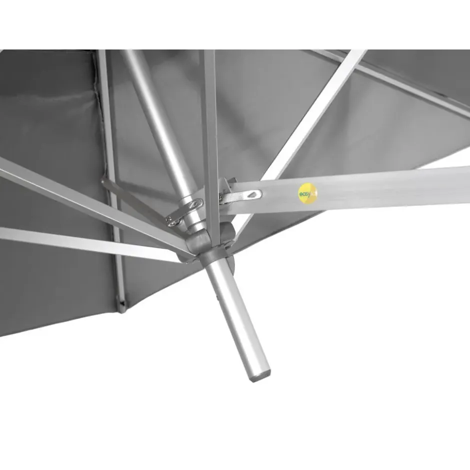 Muurparasol - Rond - 250 cm diameter - Grijs