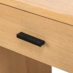 Nachtkastje met 1 lade in bruin hout