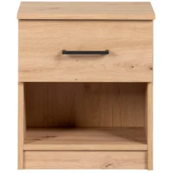 Nachtkastje Sena - 1 lade - eikenkleur