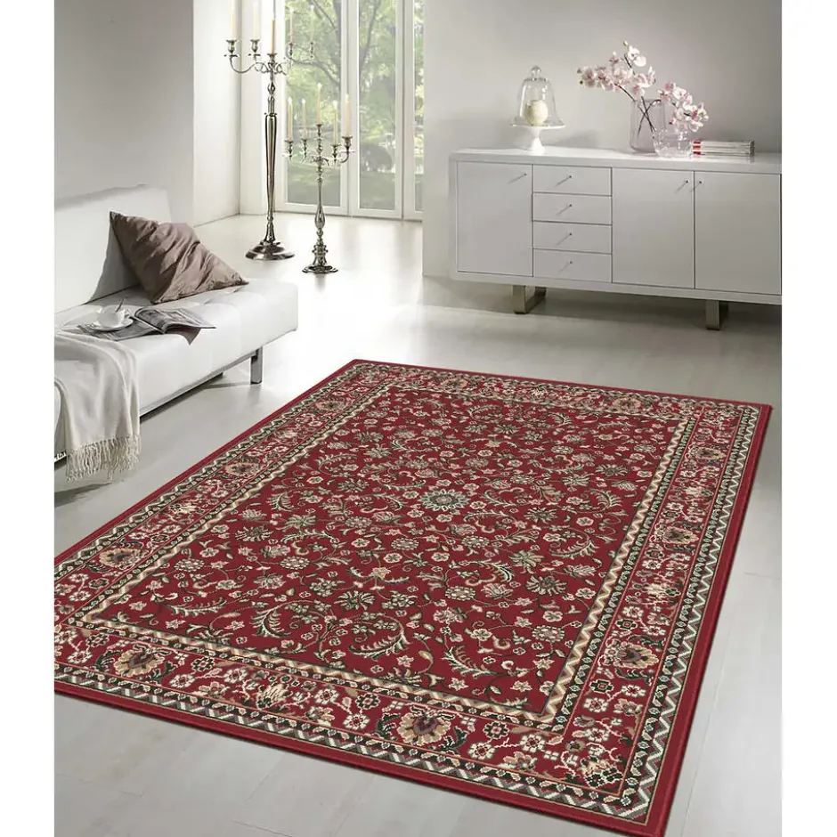 Nain Klassiek Oosters Vloerkleed Rood - 140x200 CM