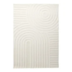 Nest living Linnea Vloerkleed 230 x 160 cm - Gebroken Wit