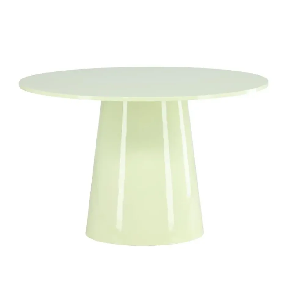 Nest living Trude Houten Eettafel Groen - Ø 120 cm