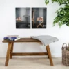 Nest of Nora Bankje van teakhout - 90x25x45 cm - Natural