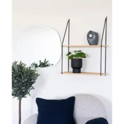 Nest of Nora Bloempotten set van 2 - Metaal - Zwart