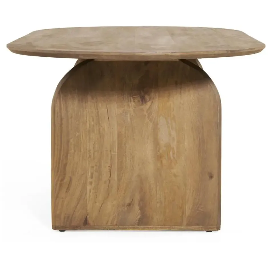 Nest of Nora Eettafel Eira - Mangohout 200x100 cm - Ovaal - Naturel