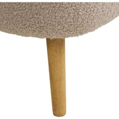 Nest of Nora Halbank met opbergruimte - Bouclé 95x37x45 cm - Beige