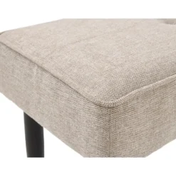 Nest of Nora Halbank Zovia - 140 cm met stalen poten - Stof - Zand