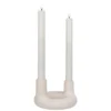 Nest of Nora Kandelaar keramiek - ø13x8,5 cm - Beige