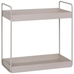 Nest of Nora Kruidenrek - 2 Laags - Staal - Beige