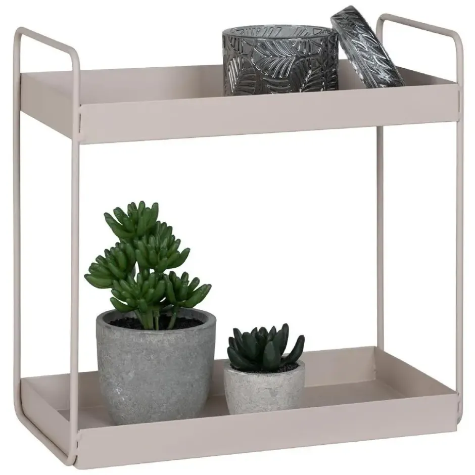 Nest of Nora Kruidenrek - 2 Laags - Staal - Beige