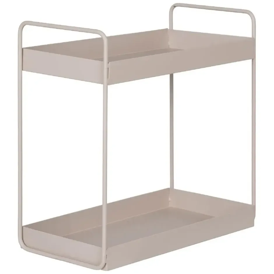 Nest of Nora Kruidenrek - 2 Laags - Staal - Beige