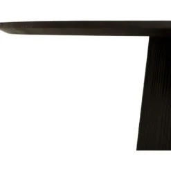 Nest of Nora Ovale mangohouten eettafel Nala - 230cm - Donkerbruin
