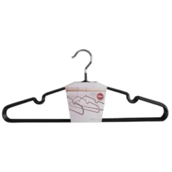 Nest of Nora 10 pack Kledinghangers - Metaal - Zwart