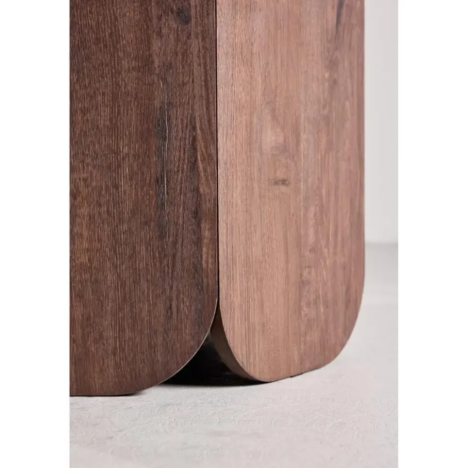 Nest of Nora Ronde eettafel Lara - ⌀120 - MDF - Mocca