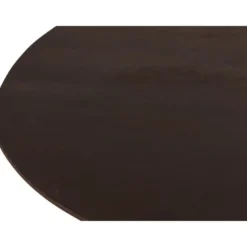 Nest of Nora Ronde mangohouten eettafel Nala - 120 cm - Donkerbruin