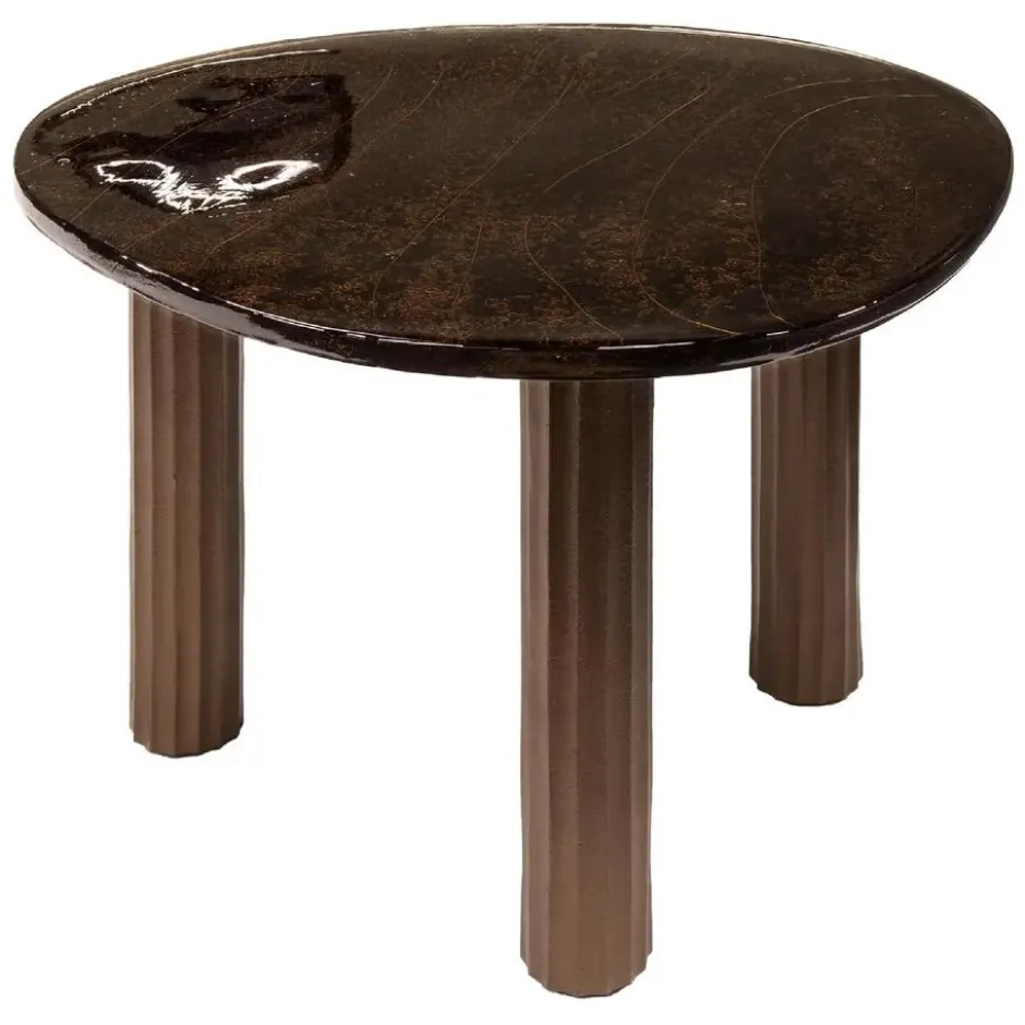 Nest of Nora Salontafel Olav L - Kleine bijzettafel - Antiek koper
